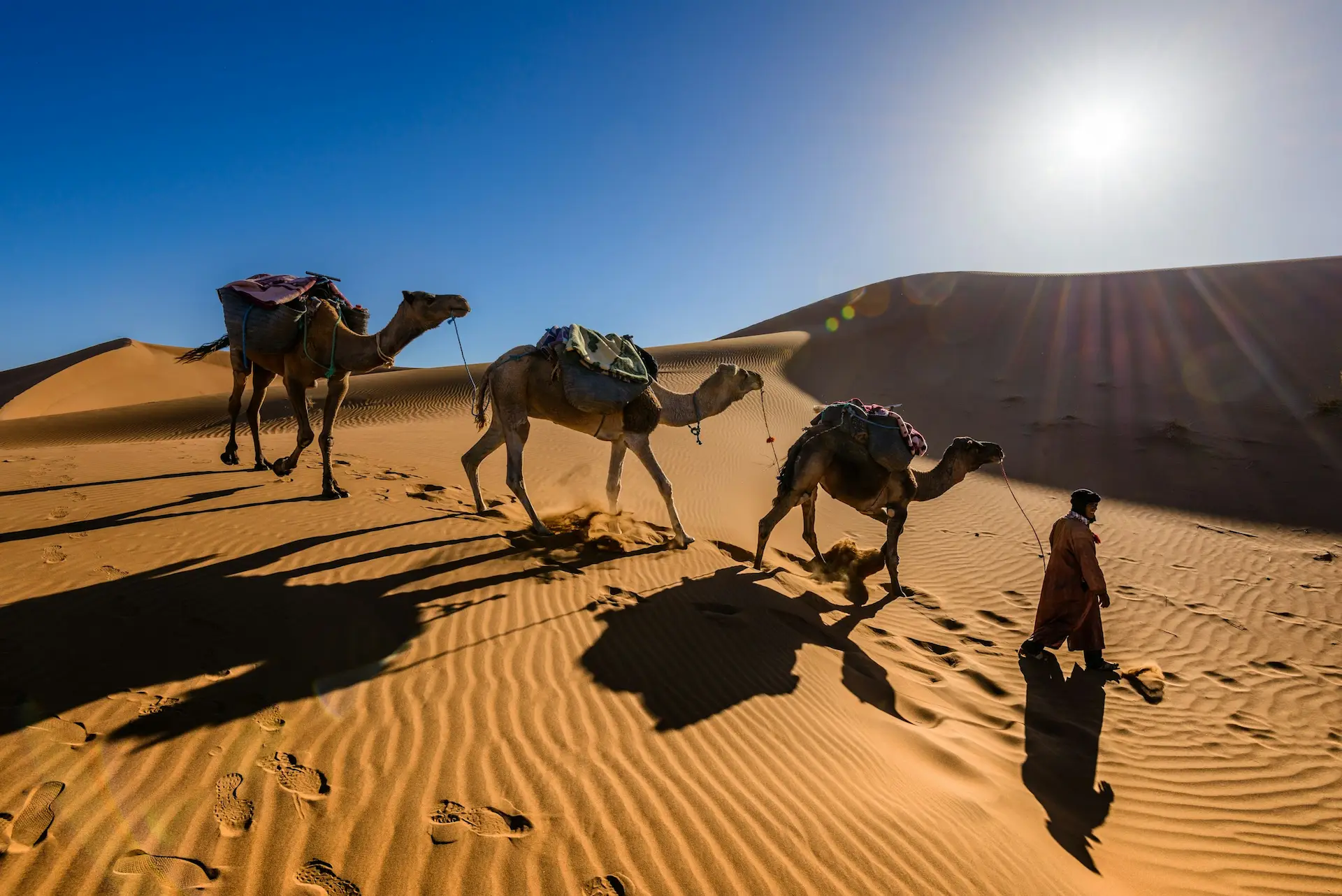 Beautiful aerial view of Morocco showcasing its diverse landscapes